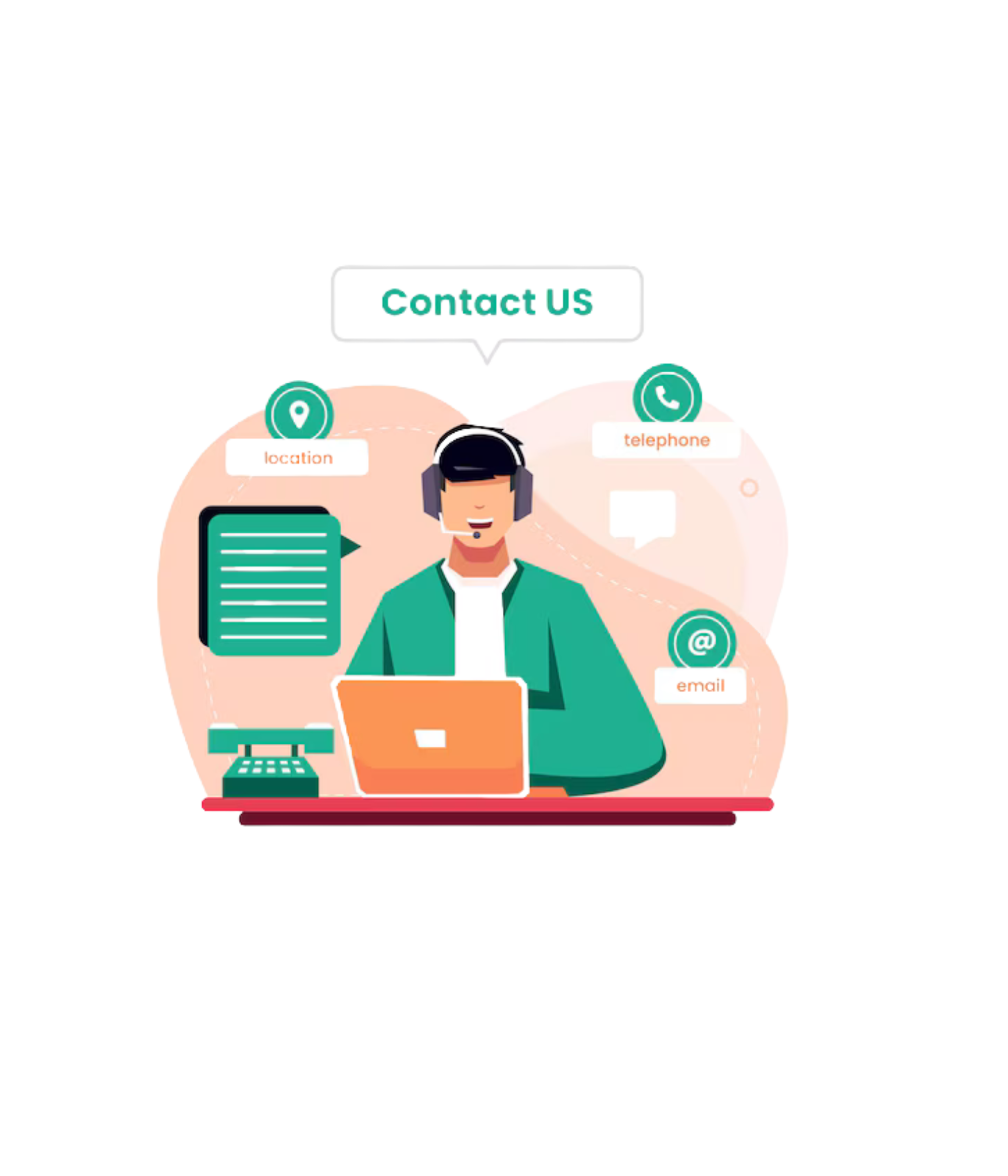 Contact Illustration