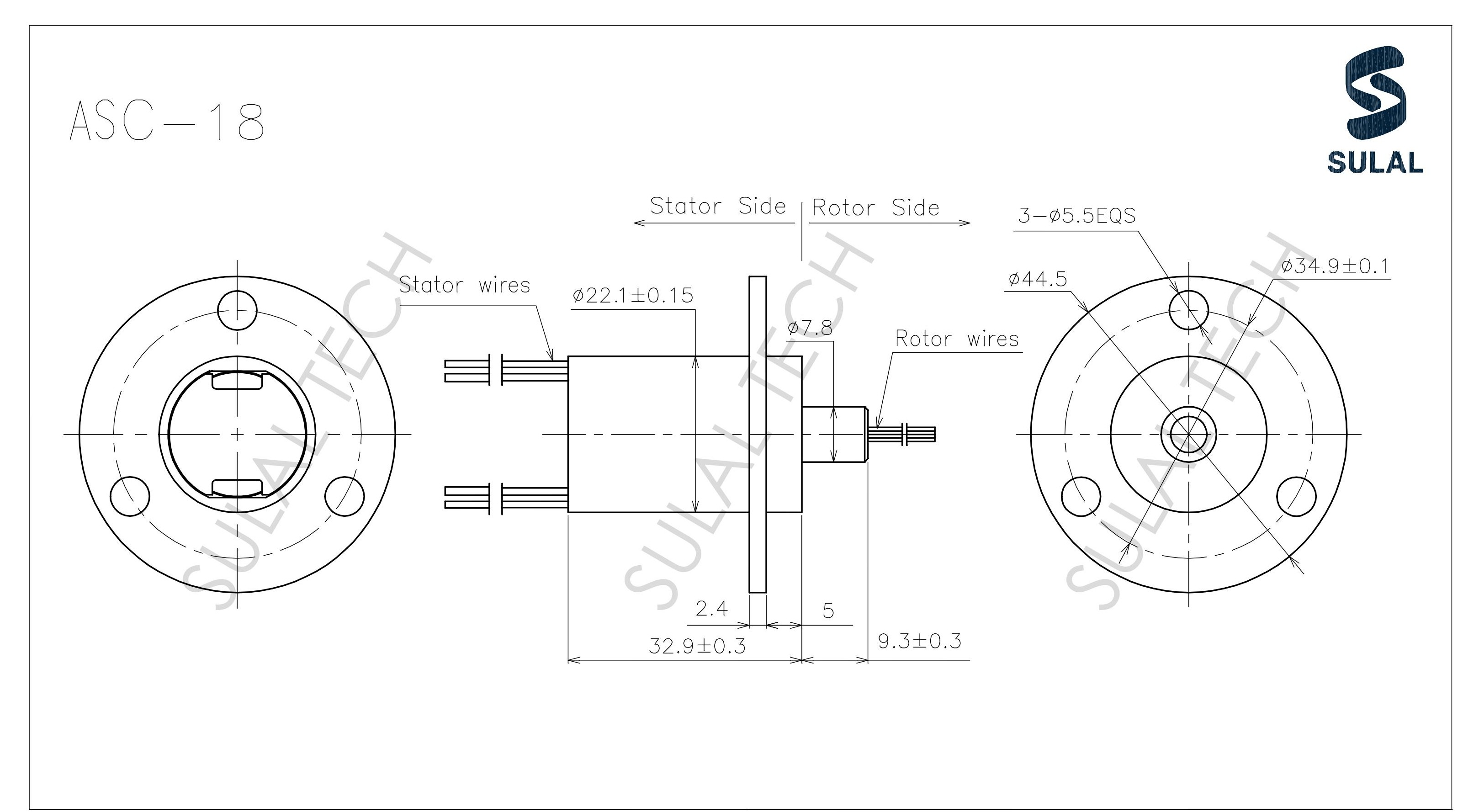 ASC-18-Outline Drawing