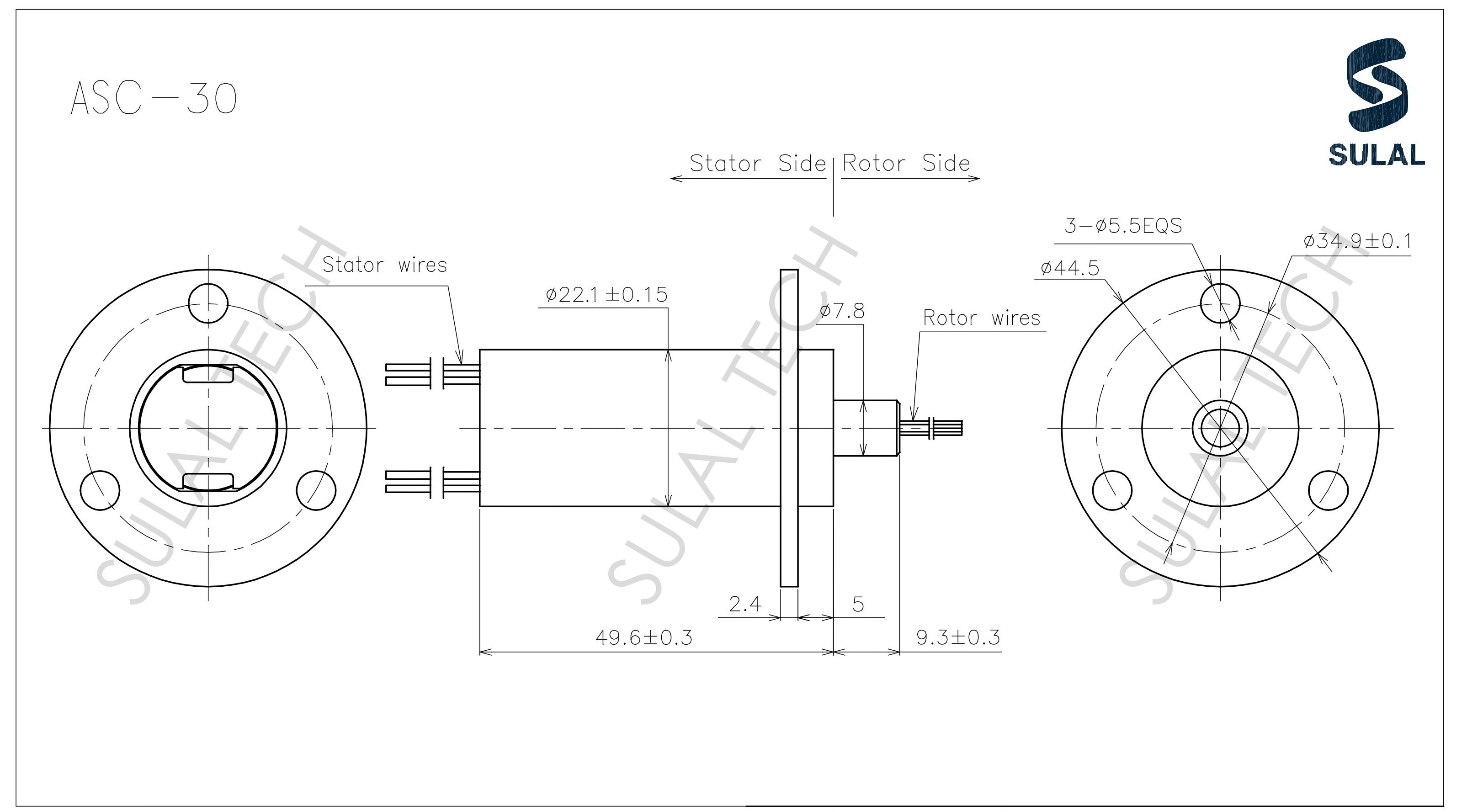 ASC-30-Outline Drawing