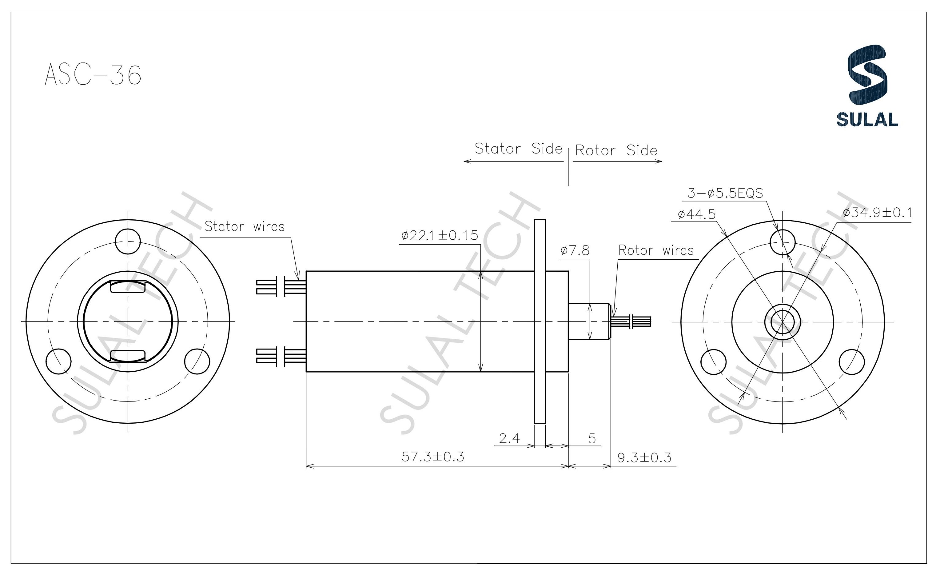 ASC-36-Outline Drawing