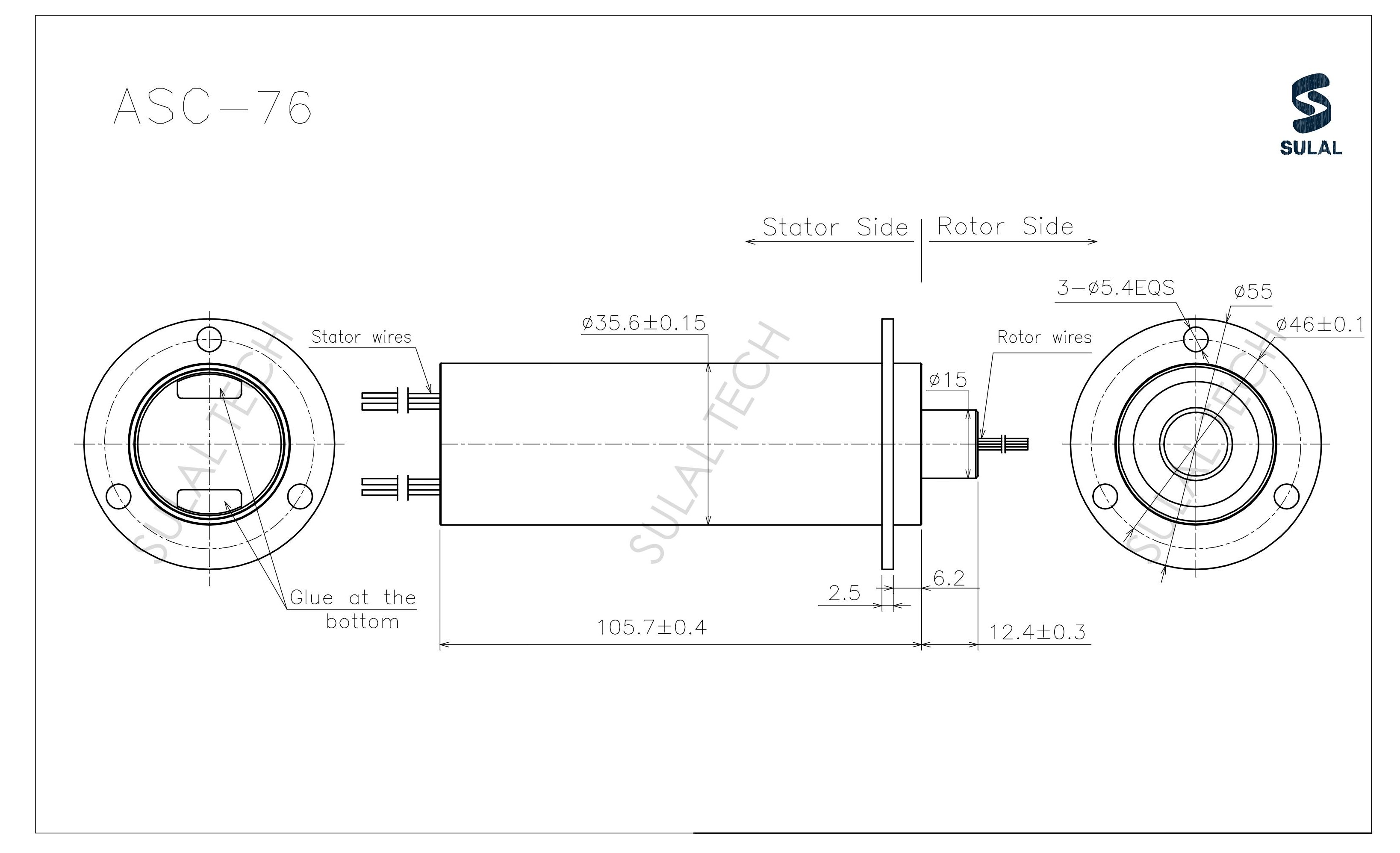 ASC-76-Outline Drawing