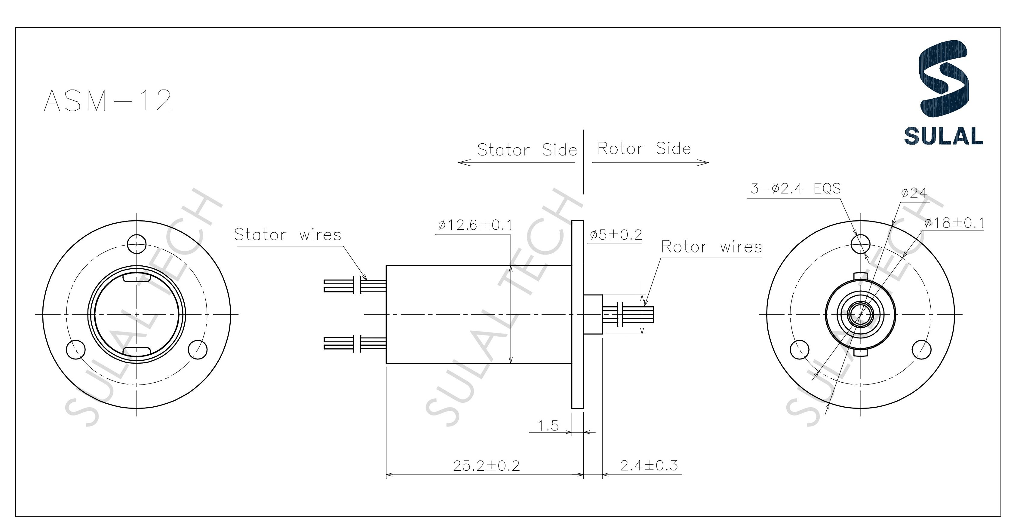 ASM-12-Outline Drawing