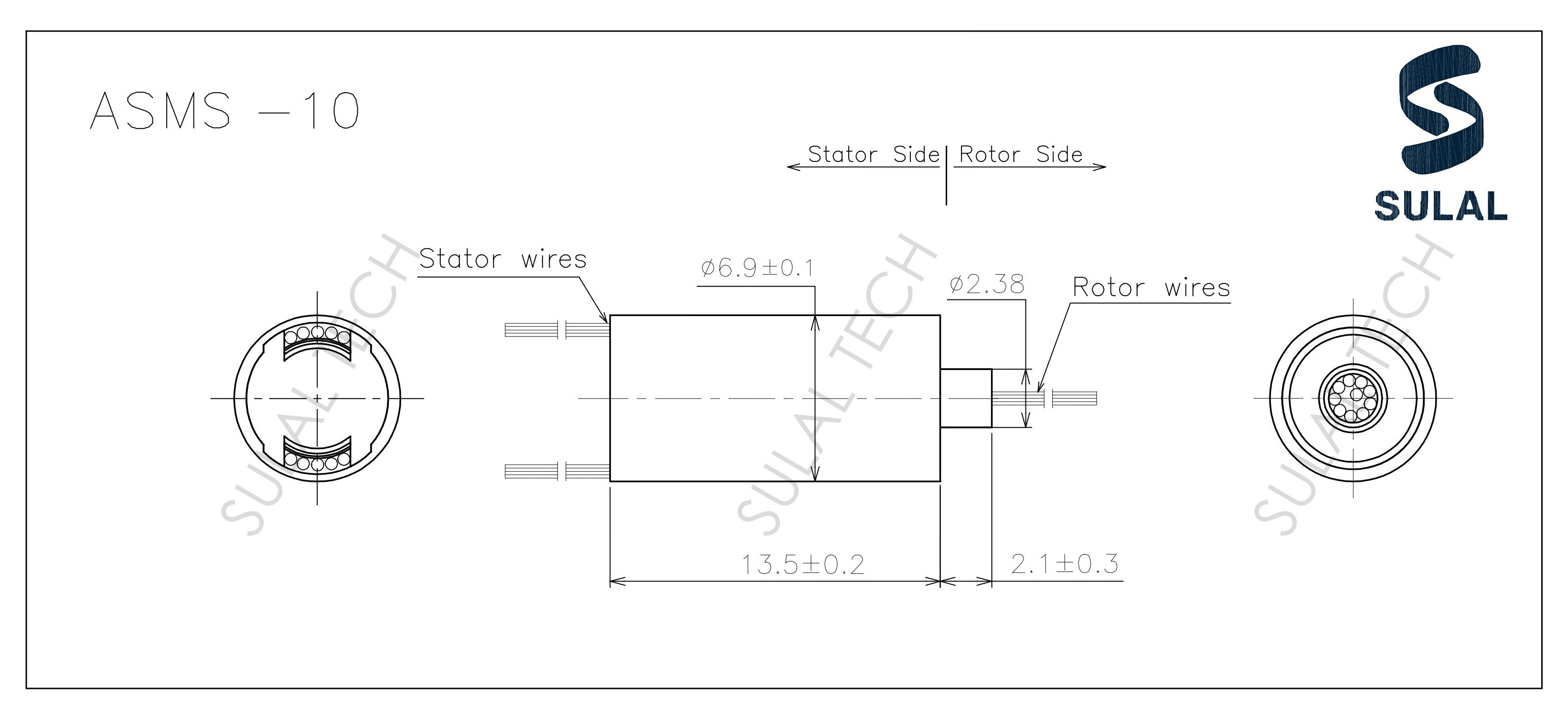 ASMS-10-Outline Drawing