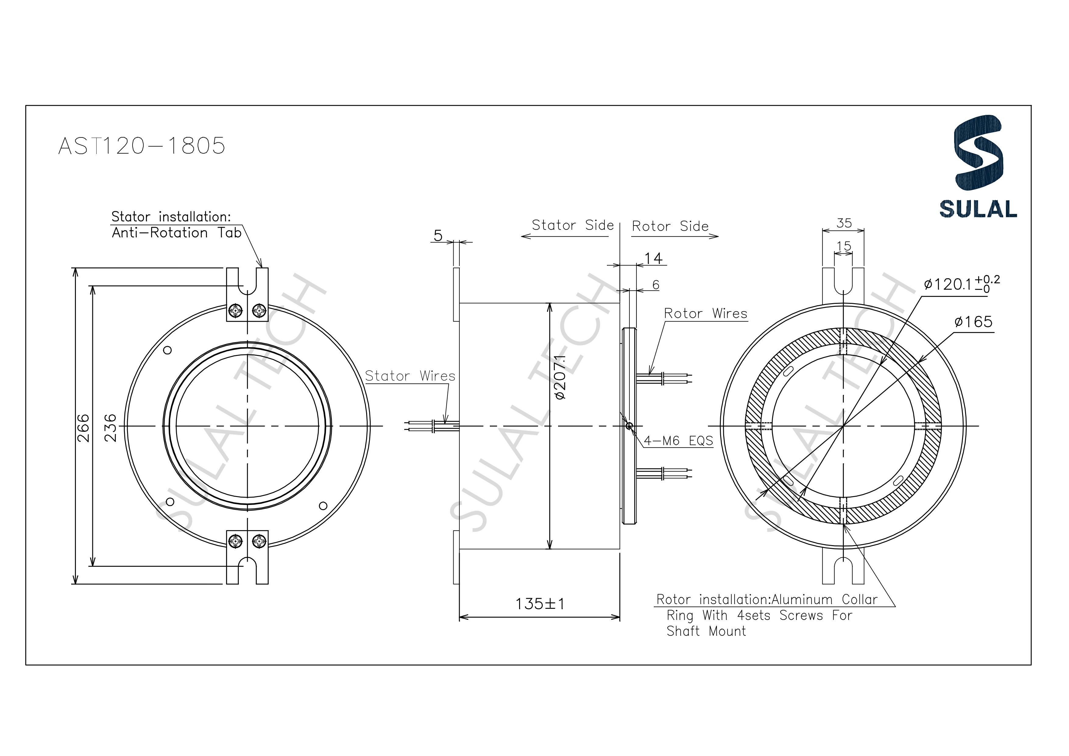 AST120-1805-Outline Drawing