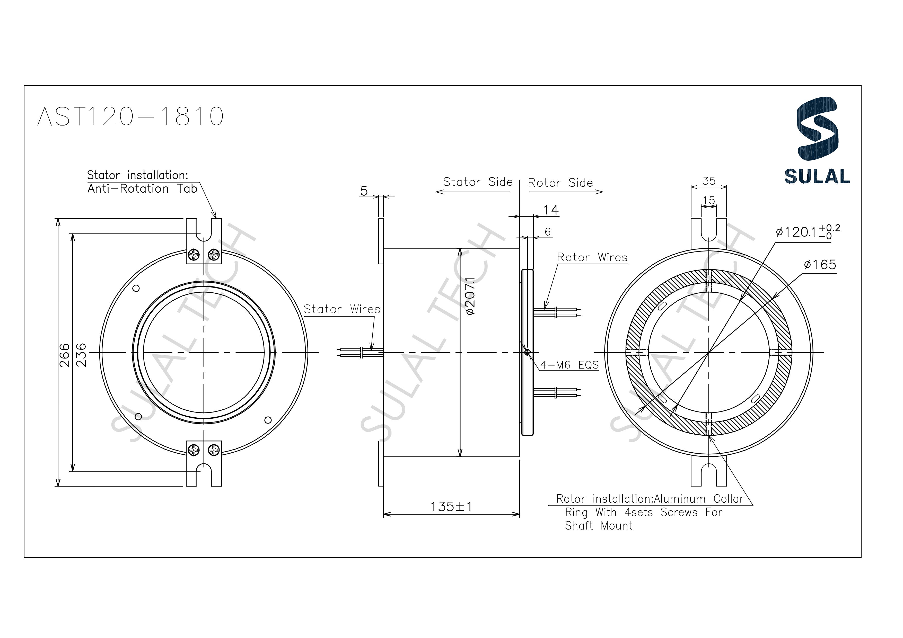 AST120-1810-Outline Drawing