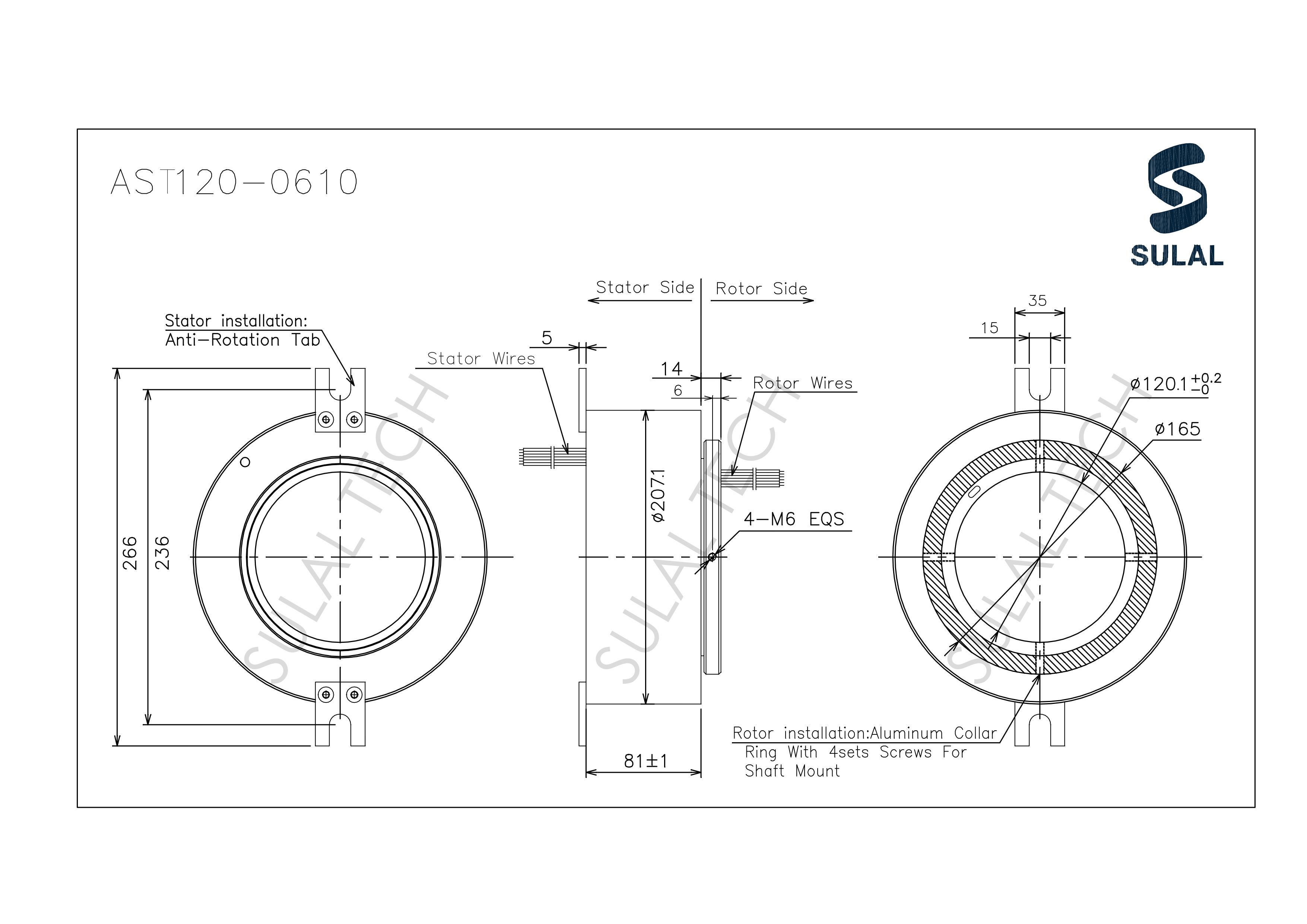 AST120-0610-Outline Drawing
