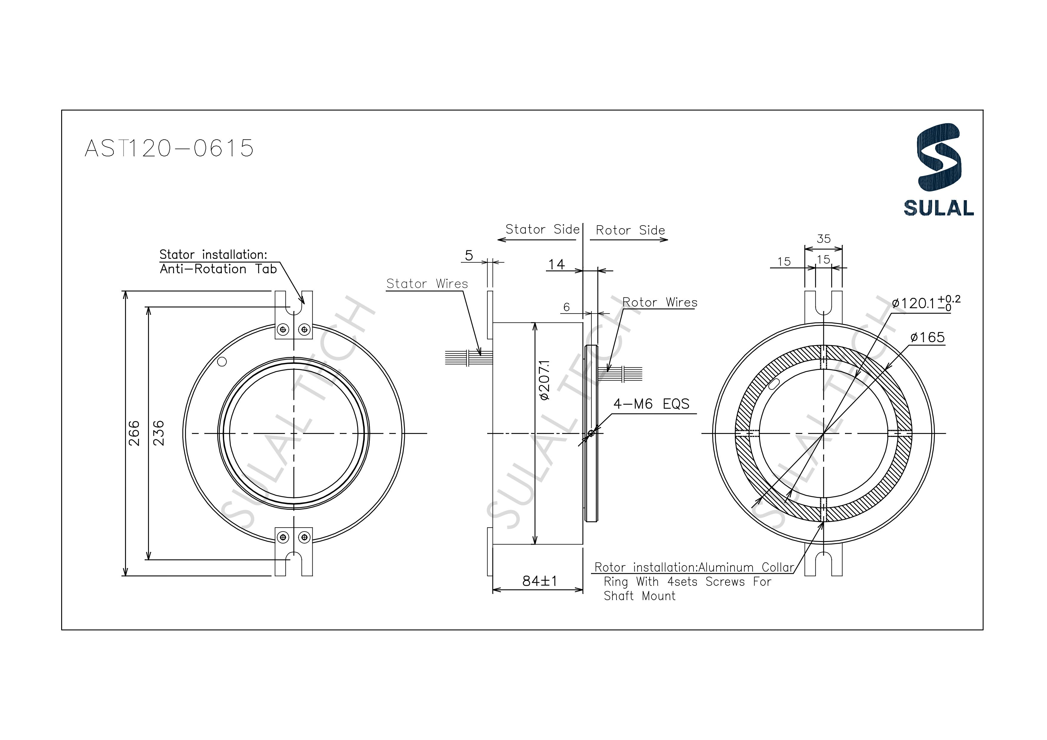 AST120-0615-Outline Drawing