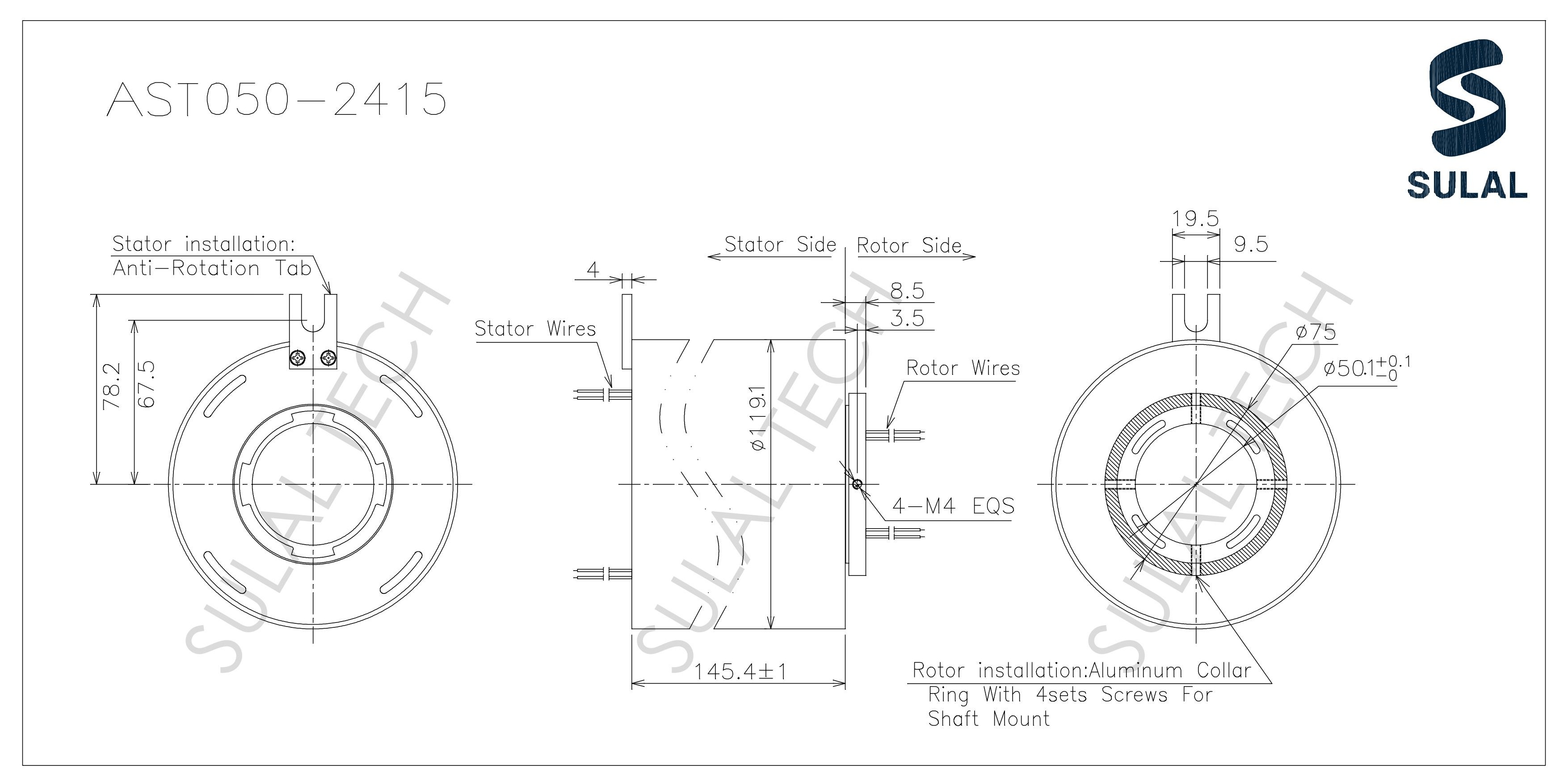 AST050-2415-Outline Drawing