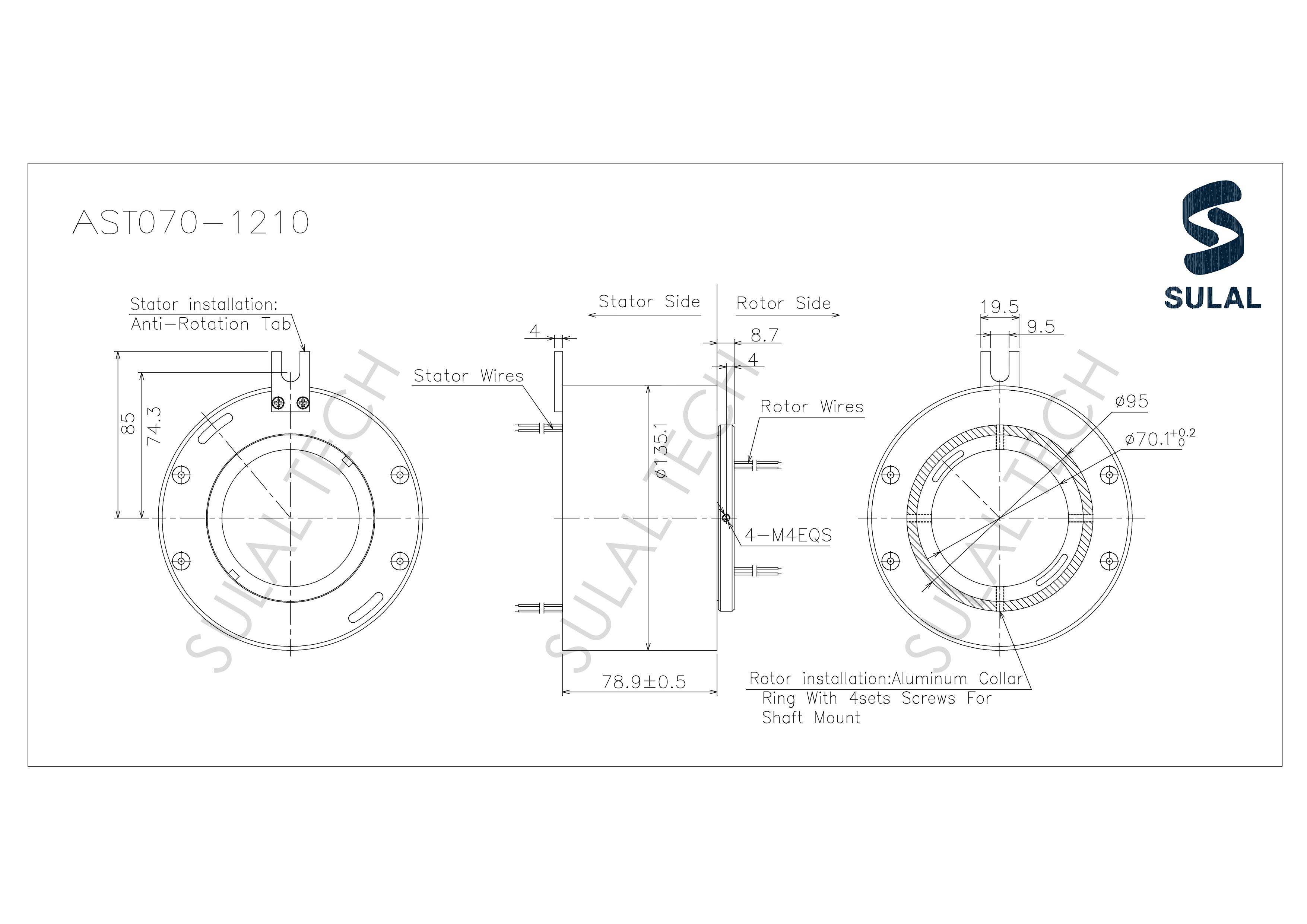 AST070-1210-Outline Drawing