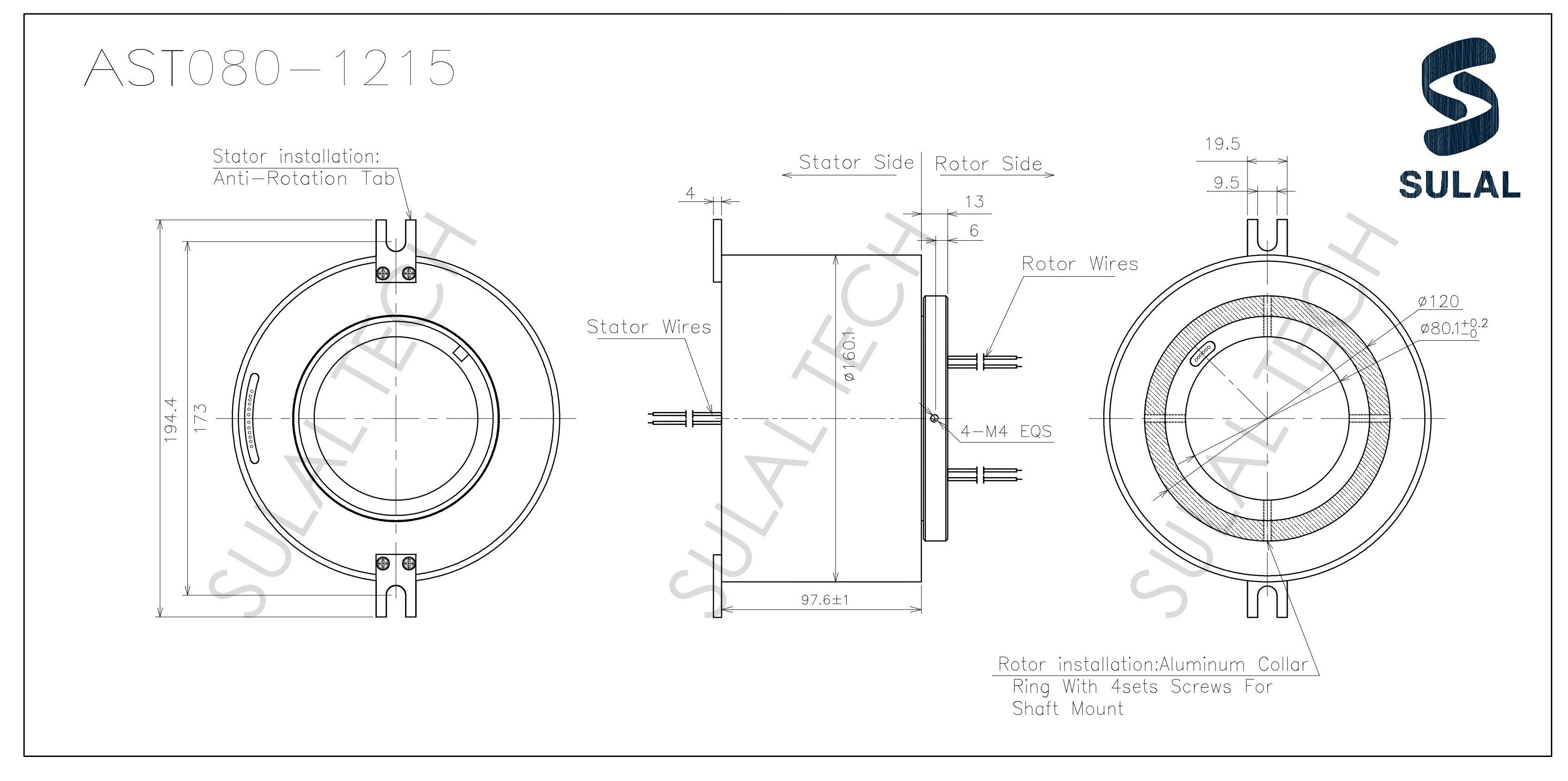 AST080-1215-Outline Drawing