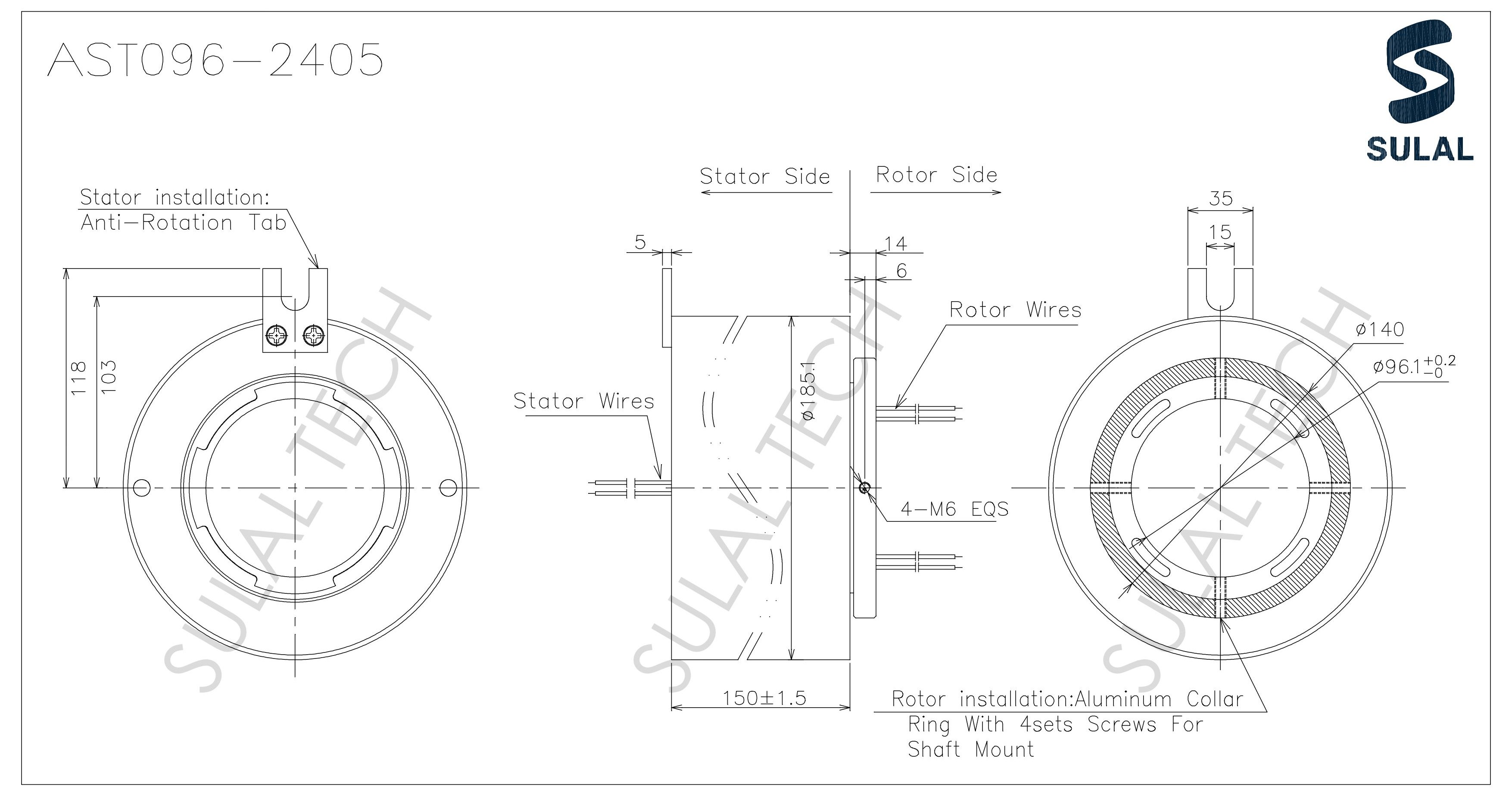 AST096-2405-Outline Drawing