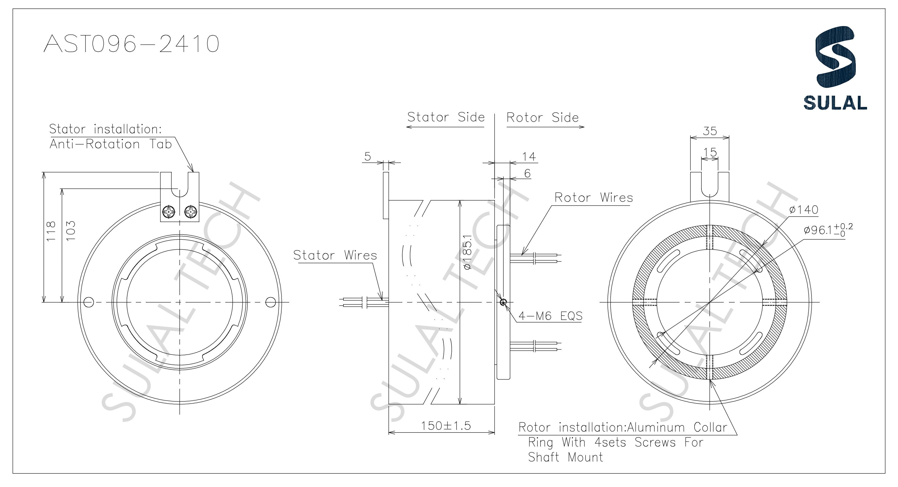 AST096-2410-Outline Drawing